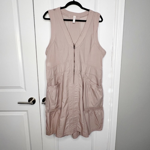 Daily Practice by Anthropologie Trek Utility Mini Dress Size Large - Picture 6 of 11